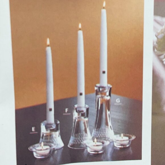 PartyLite Clarity Taper/Votive/Tealight Holders - Picture 5 of 7